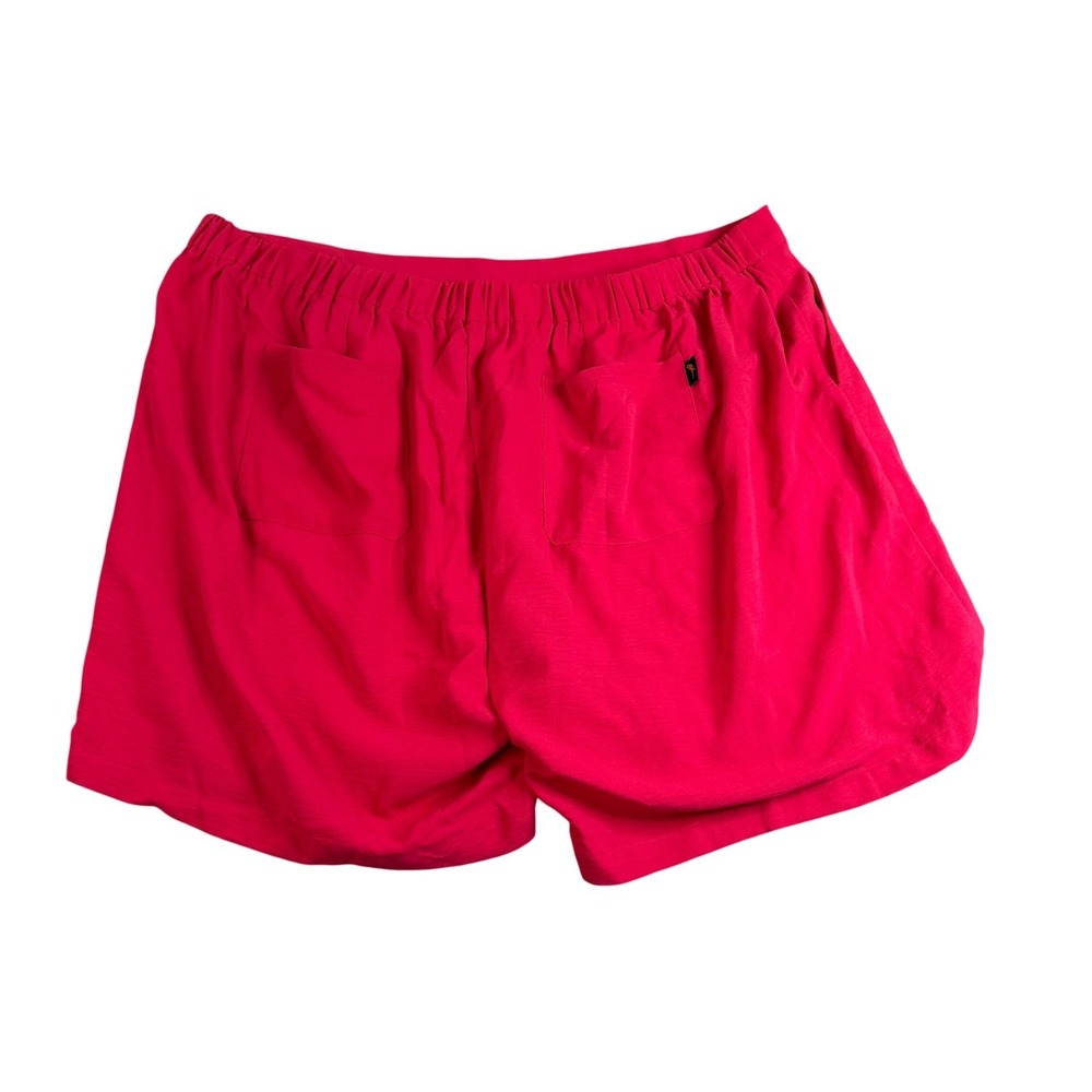 Margaritaville Island Reserve Mens Pink Pull On Shorts 2X Elastic Waist Solid